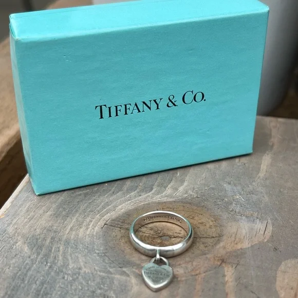 Tiffany & Co. Silver Heart Ring